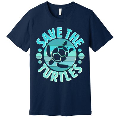 Vintage Save The Turtles Premium T-Shirt