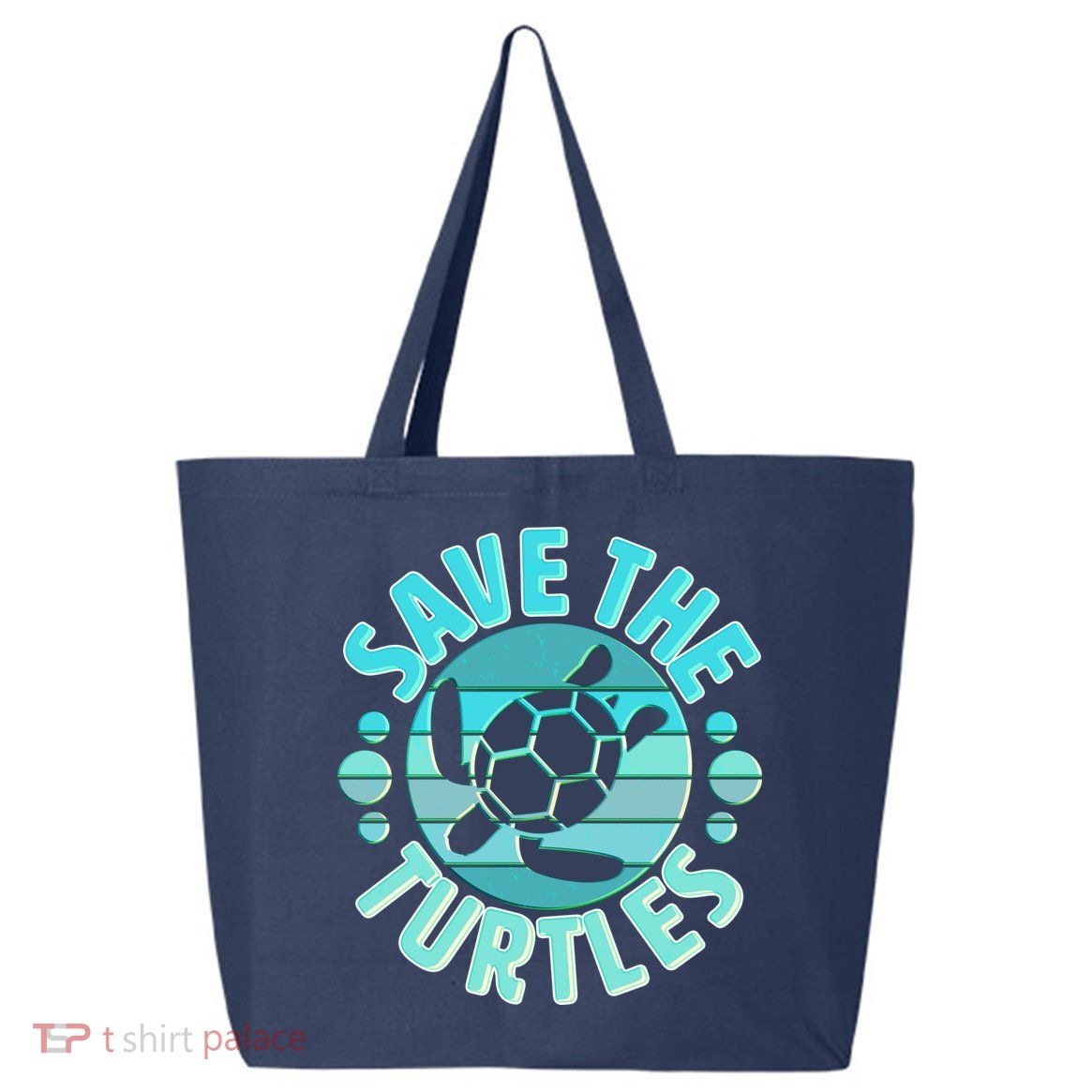 Vintage Save The Turtles 25L Jumbo Tote