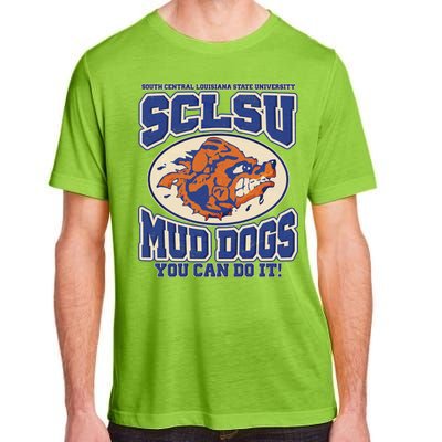 Vintage SCLSU Mud Dogs Classic Football Adult ChromaSoft Performance T-Shirt