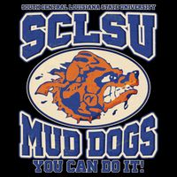 Vintage SCLSU Mud Dogs Classic Football Apron