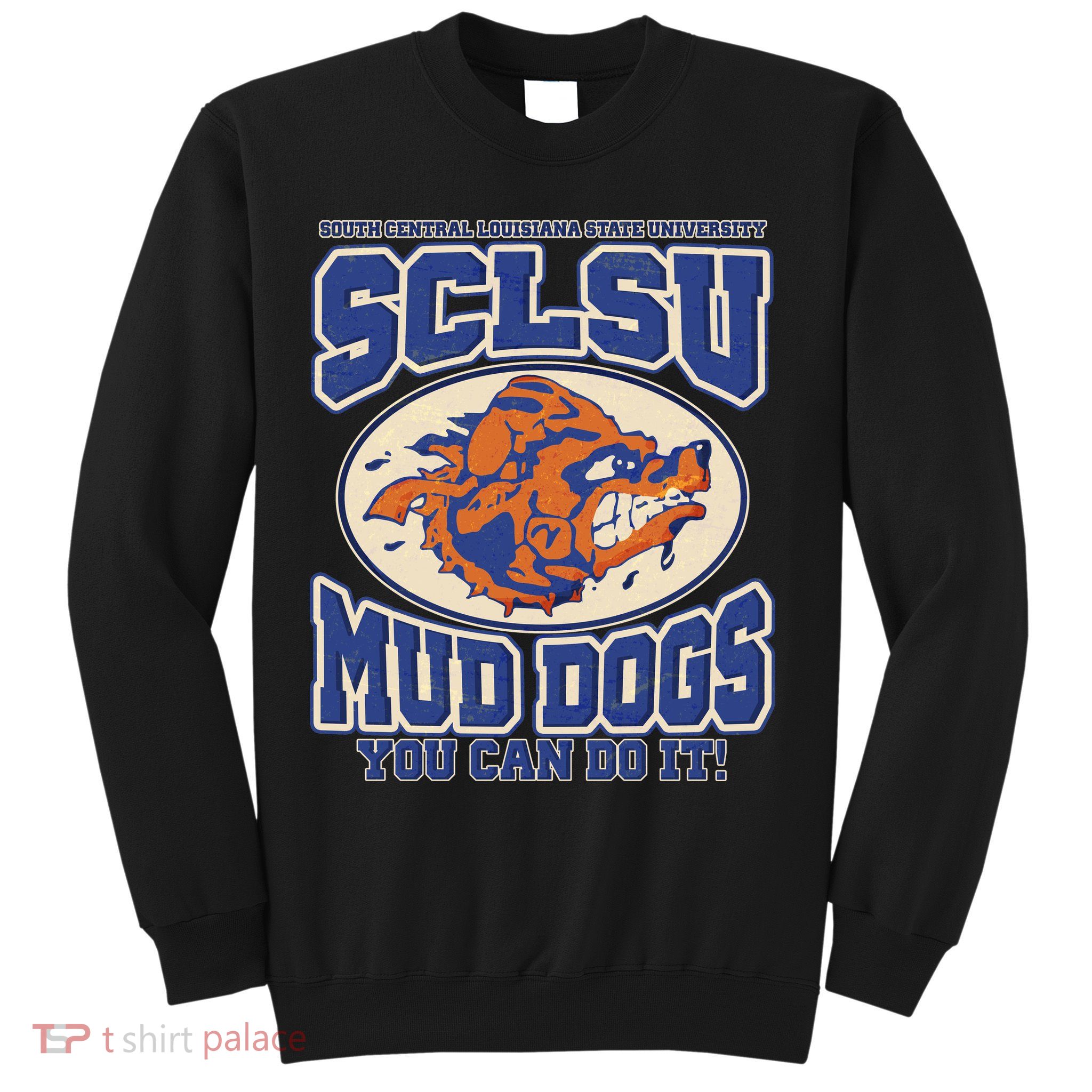 Vintage SCLSU Mud Dogs Classic Football Sweatshirt