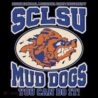 Vintage SCLSU Mud Dogs Classic Football Sweatshirt