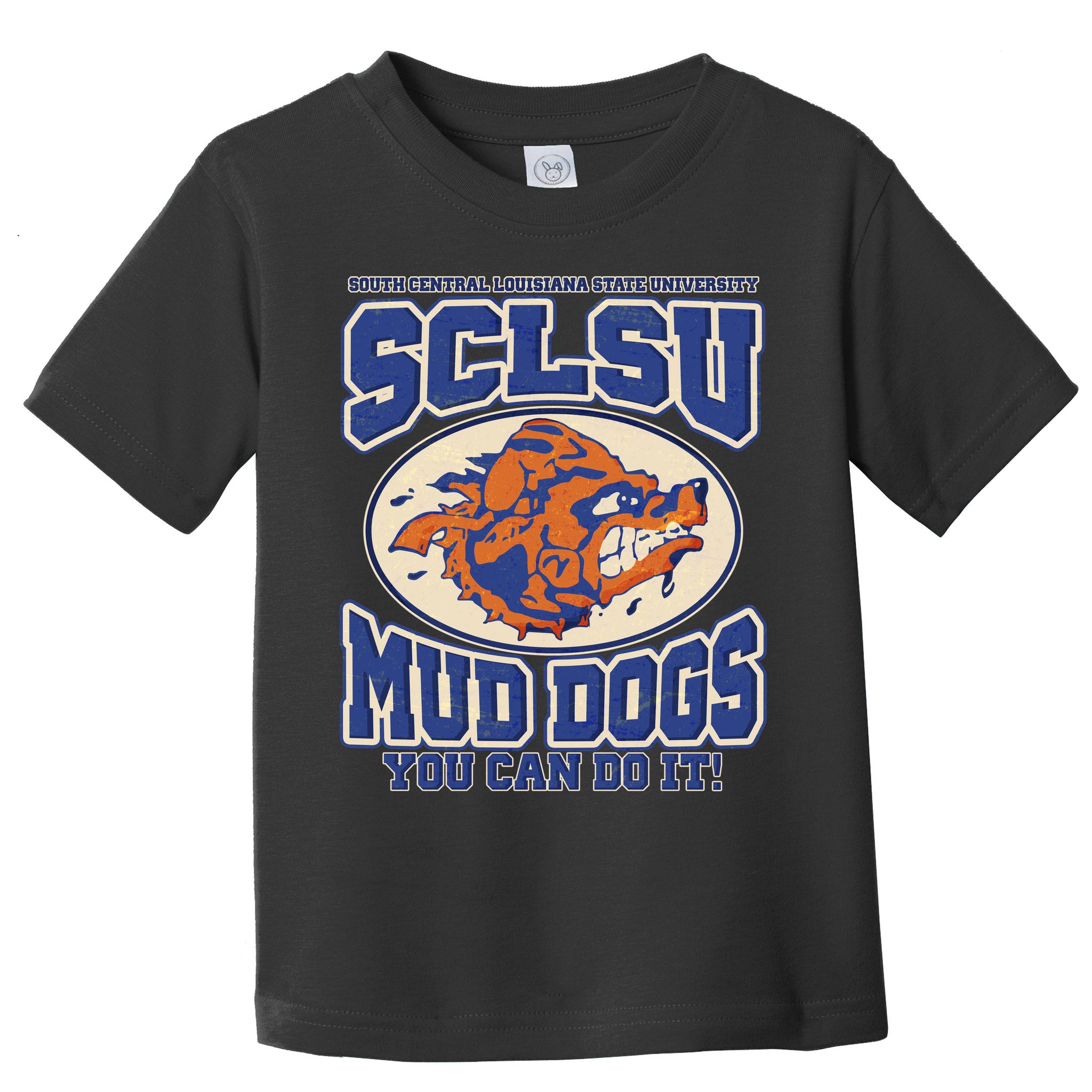 Vintage SCLSU Mud Dogs Classic Football Toddler T-Shirt