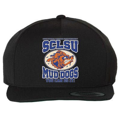 Vintage SCLSU Mud Dogs Classic Football Wool Snapback Cap