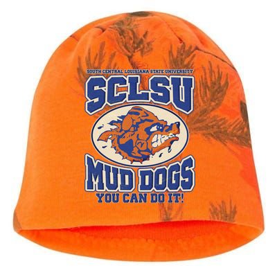 Vintage SCLSU Mud Dogs Classic Football Kati - Camo Knit Beanie