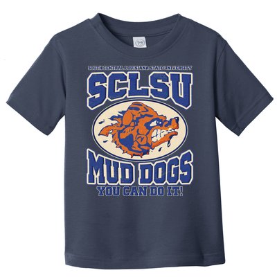 Vintage SCLSU Mud Dogs Classic Football Toddler T-Shirt