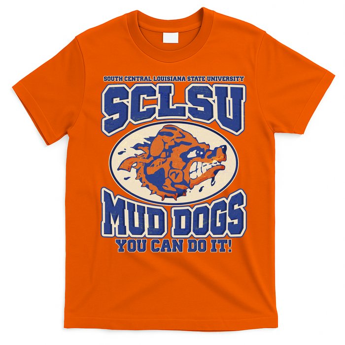 Vintage SCLSU Mud Dogs Classic Football T-Shirt