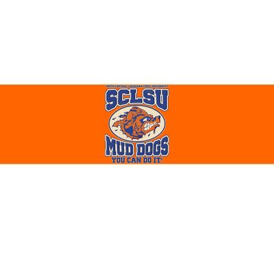 Vintage SCLSU Mud Dogs Classic Football Bumper Sticker