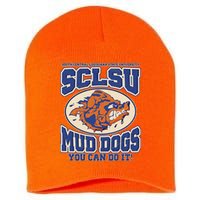 Vintage SCLSU Mud Dogs Classic Football Short Acrylic Beanie