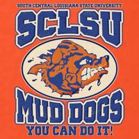 Vintage SCLSU Mud Dogs Classic Football Kids T-Shirt