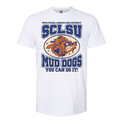 Vintage SCLSU Mud Dogs Classic Football Softstyle® CVC T-Shirt