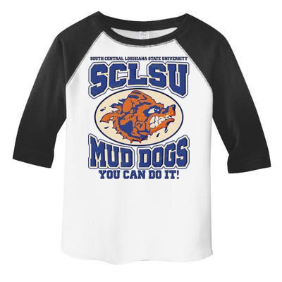 Vintage SCLSU Mud Dogs Classic Football Toddler Fine Jersey T-Shirt