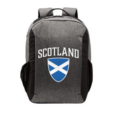 Vintage Scotland Flag Crest Shield Vector Backpack