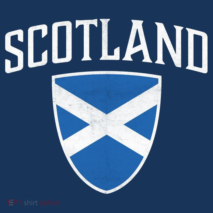Vintage Scotland Flag Crest Shield 16 in Basic Backpack
