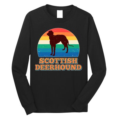 Vintage Scottish Deerhound Long Sleeve Shirt