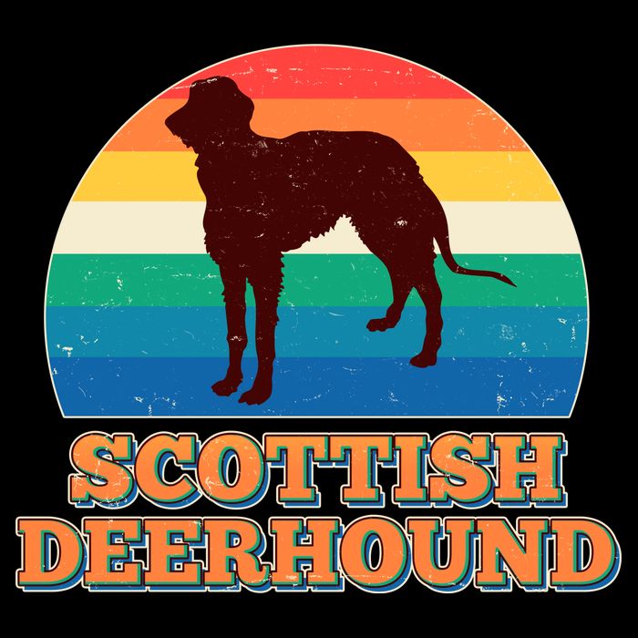Vintage Scottish Deerhound Backpack