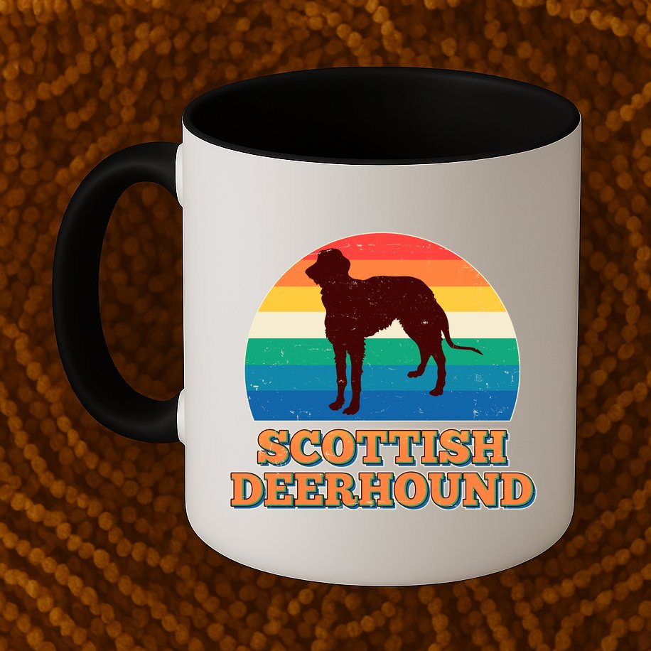 Vintage Scottish Deerhound Mug