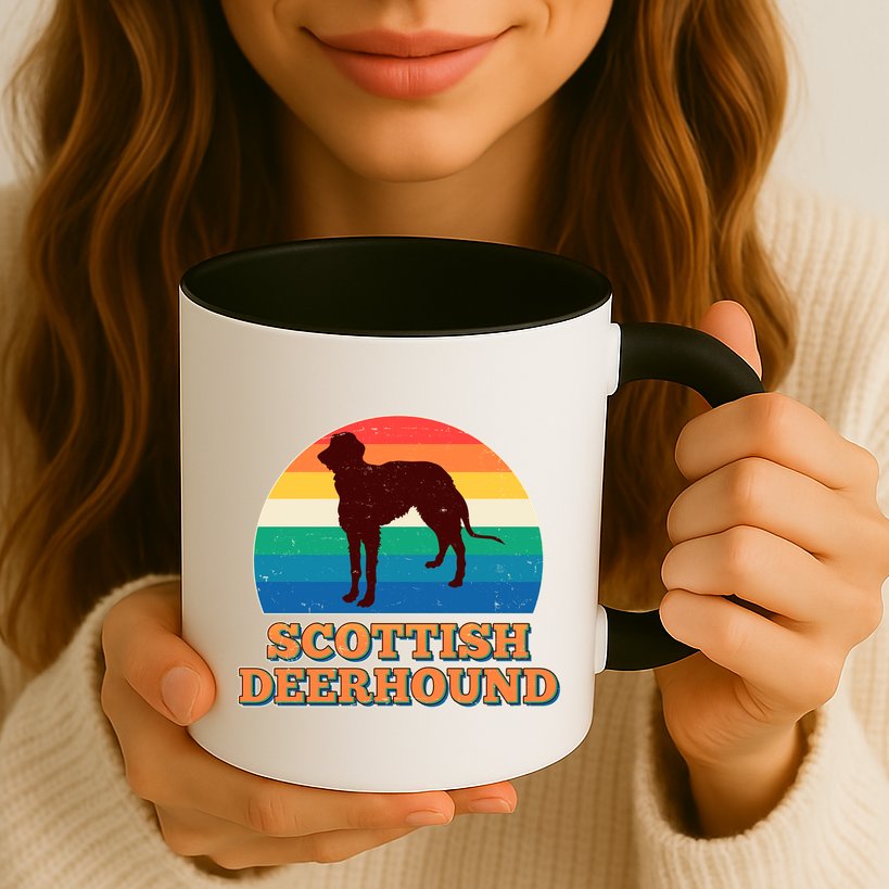 Vintage Scottish Deerhound Mug