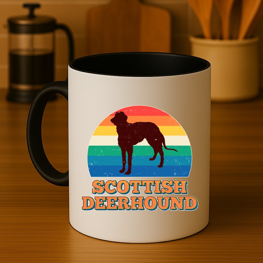Vintage Scottish Deerhound Mug
