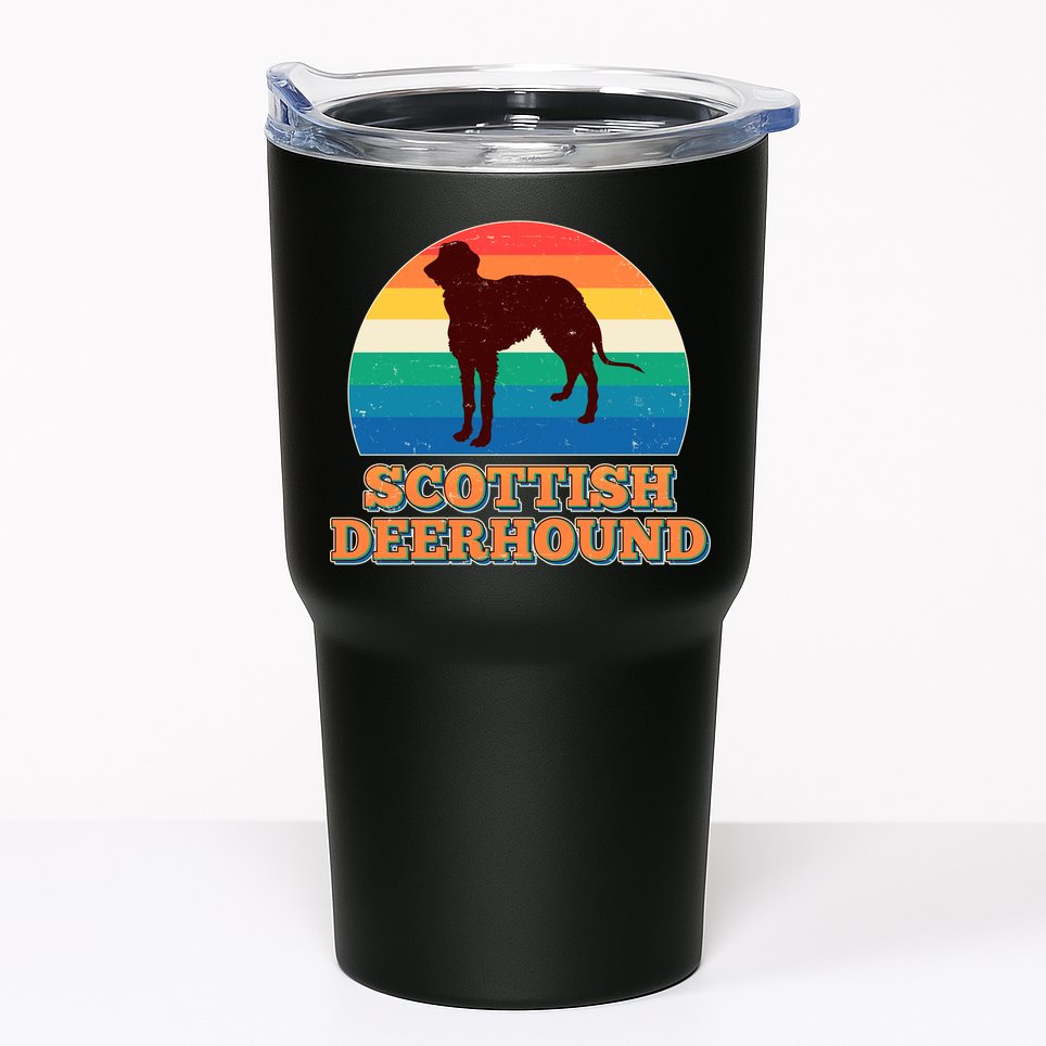 Vintage Scottish Deerhound Tumbler