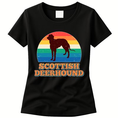Vintage Scottish Deerhound Womens T-Shirt