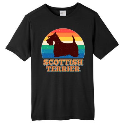 Vintage Scottish Terrier  Tall Fusion ChromaSoft Performance T-Shirt