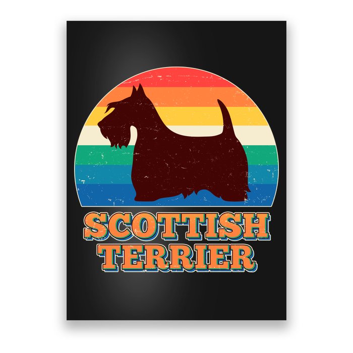 Vintage Scottish Terrier  Poster