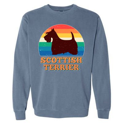 Vintage Scottish Terrier  Garment-Dyed Sweatshirt