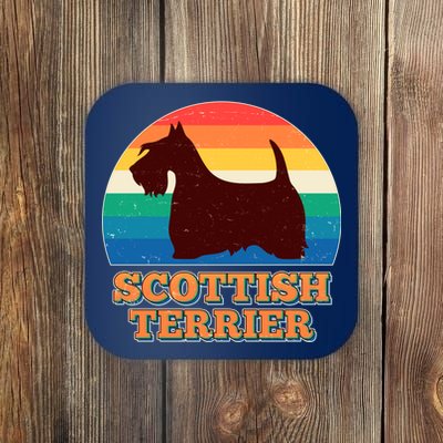 Vintage Scottish Terrier  Coaster