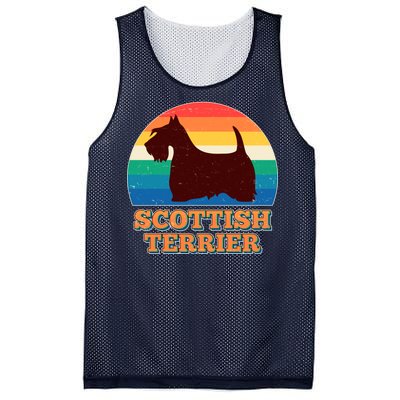 Vintage Scottish Terrier  Mesh Reversible Basketball Jersey Tank