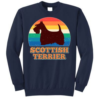 Vintage Scottish Terrier  Tall Sweatshirt