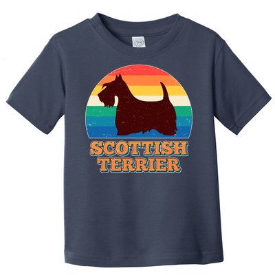 Vintage Scottish Terrier  Toddler T-Shirt