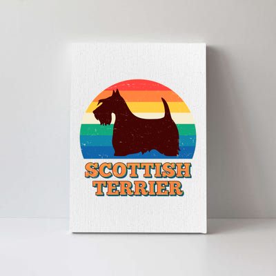 Vintage Scottish Terrier  Canvas