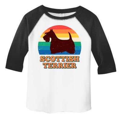 Vintage Scottish Terrier  Toddler Fine Jersey T-Shirt