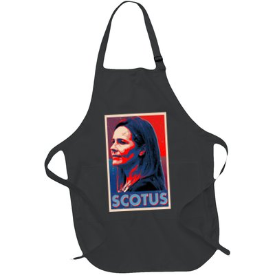 Vintage SCOTUS Amy Coney Barrett Poster Apron