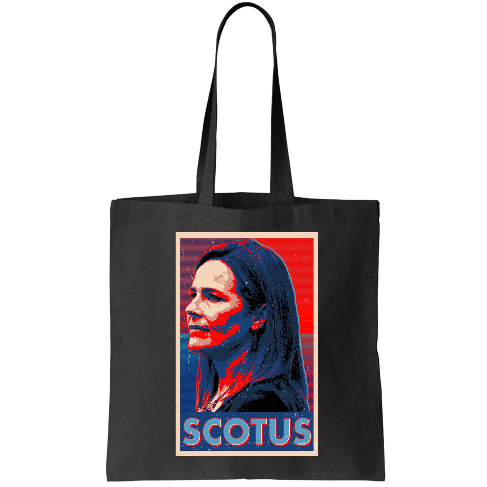 Vintage SCOTUS Amy Coney Barrett Poster Bag