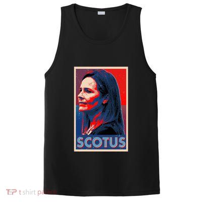 Vintage SCOTUS Amy Coney Barrett Poster PosiCharge Competitor Tank