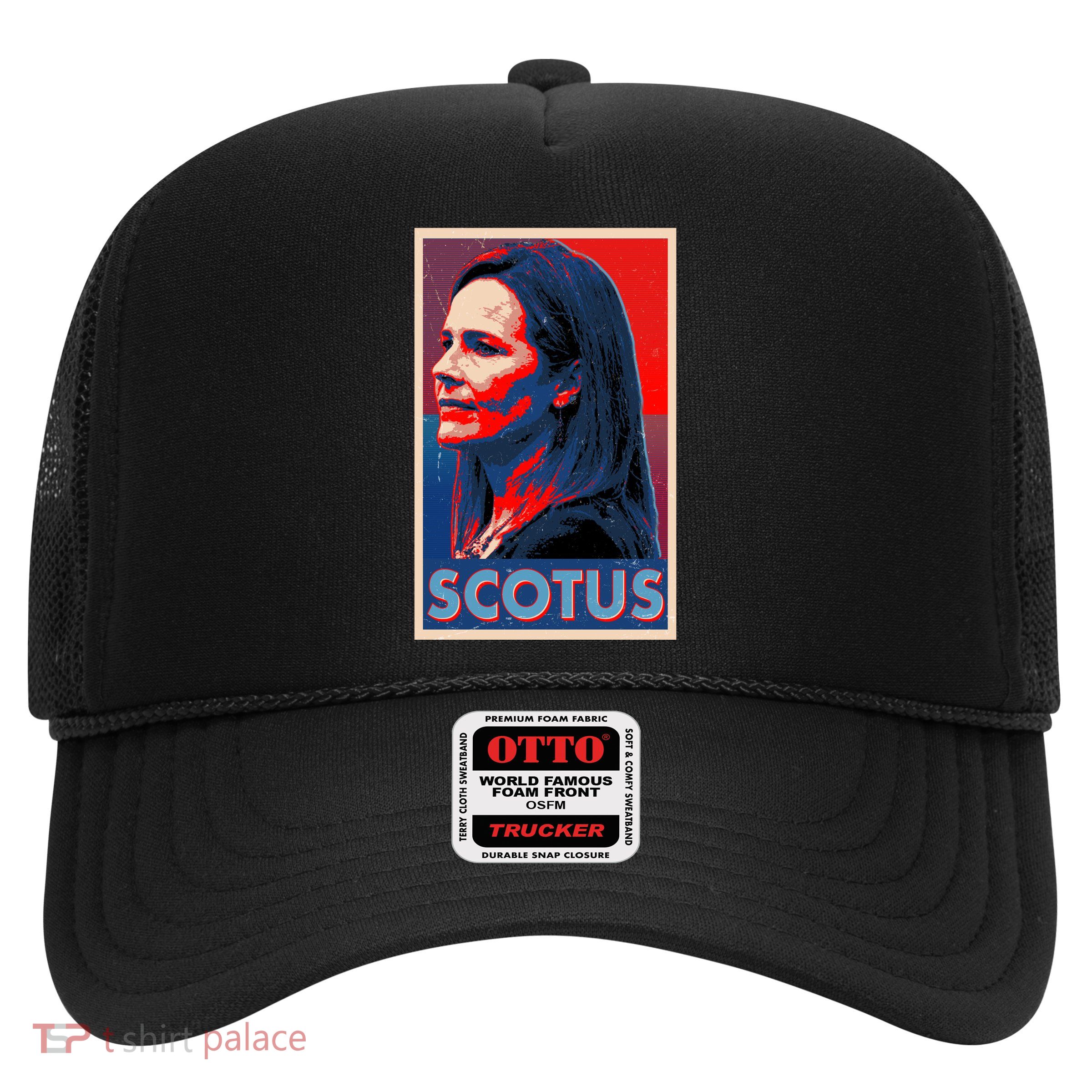 Vintage SCOTUS Amy Coney Barrett Poster Trucker Hat