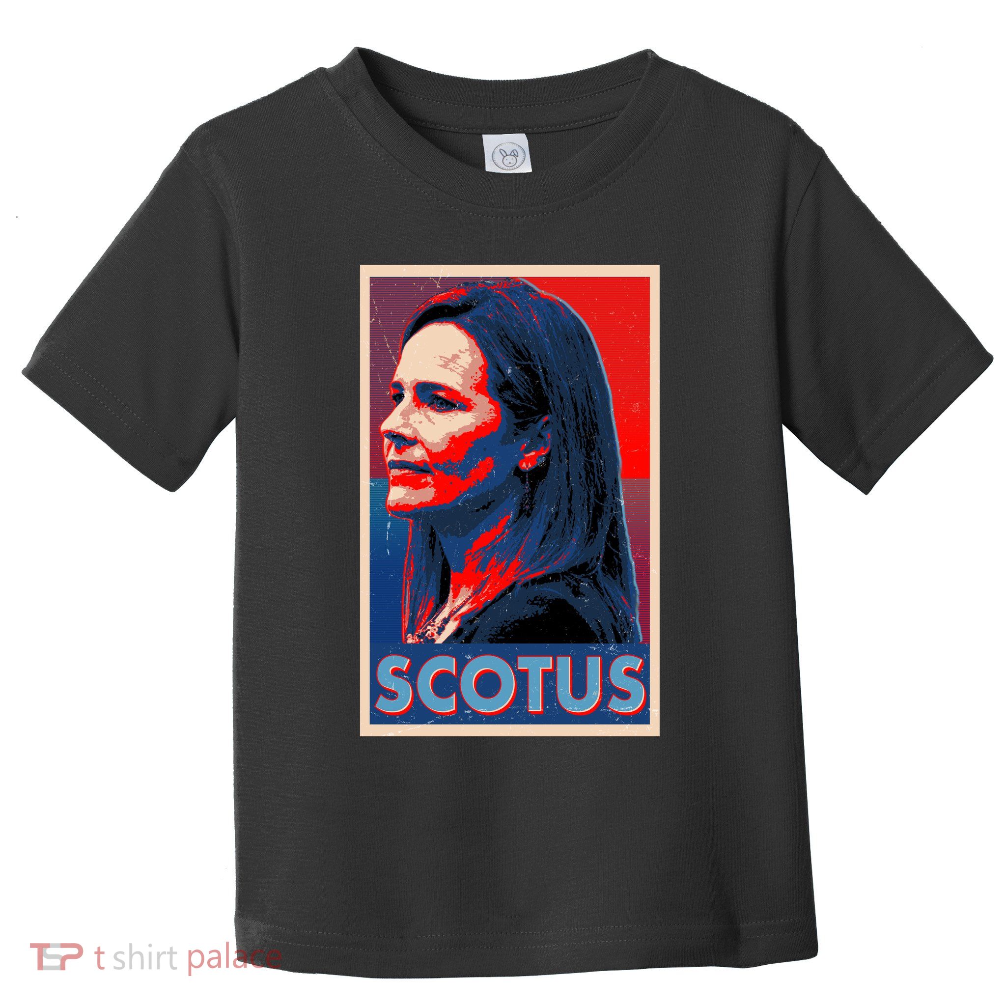 Vintage SCOTUS Amy Coney Barrett Poster Toddler T-Shirt
