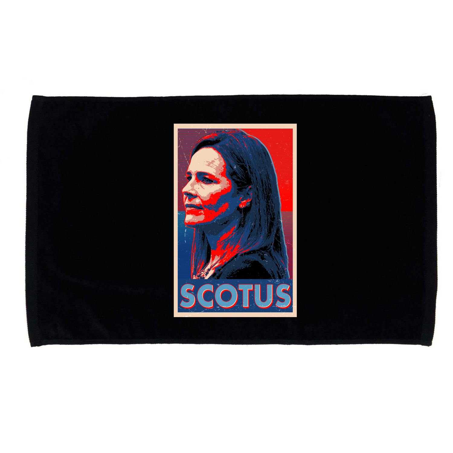 Vintage SCOTUS Amy Coney Barrett Poster Microfiber Hand Towel
