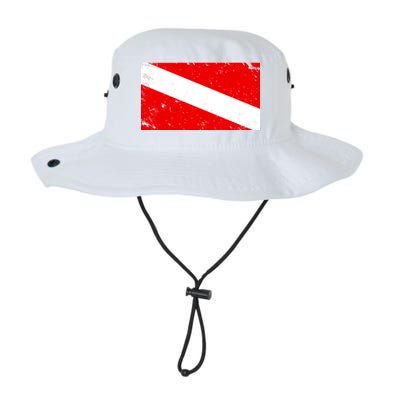 Vintage Scuba Diver Flag  Legacy Cool Fit Booney Bucket Hat