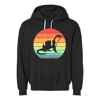 Vintage Sea Otter  Garment-Dyed Fleece Hoodie