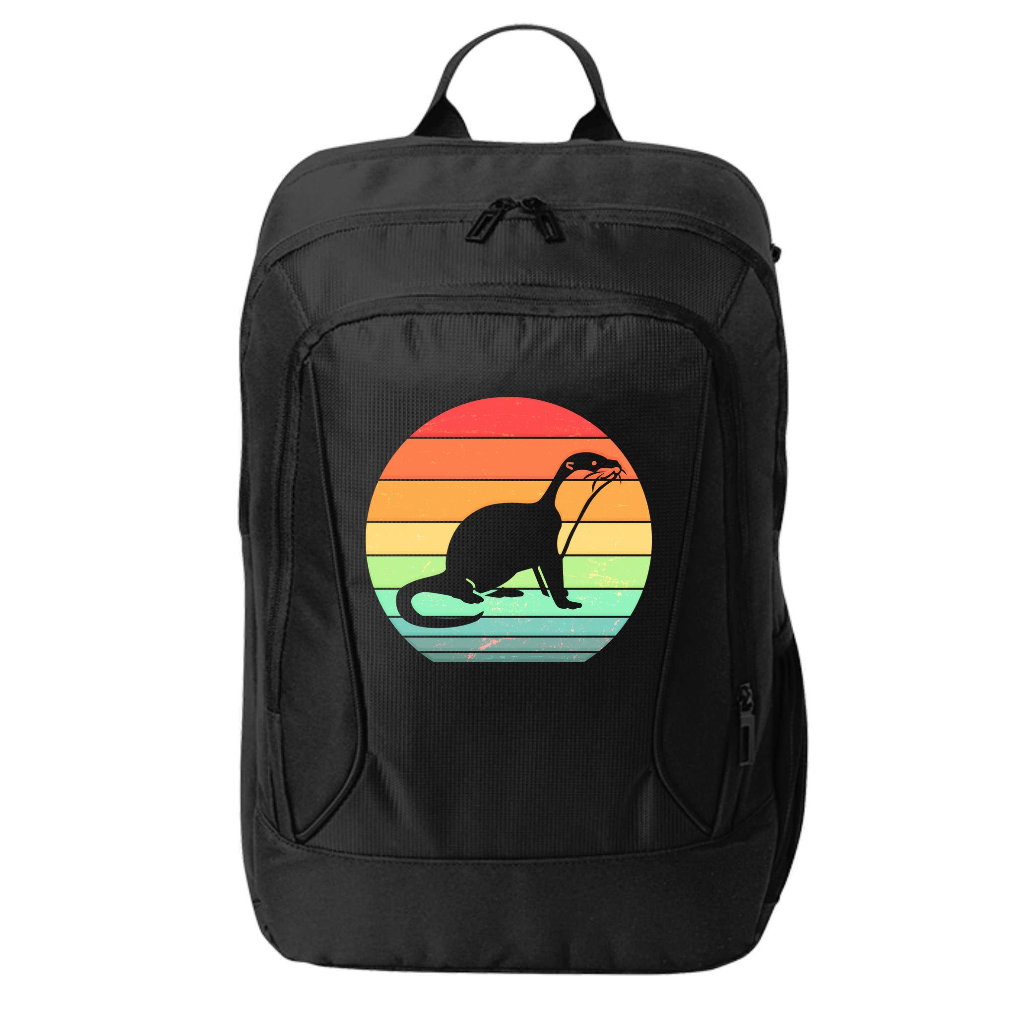 Vintage Sea Otter  City Backpack