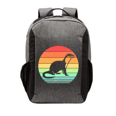 Vintage Sea Otter  Vector Backpack