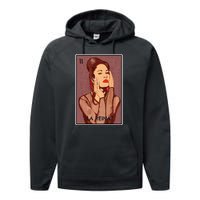 Vintage Selenas Quintanilla Performance Fleece Hoodie