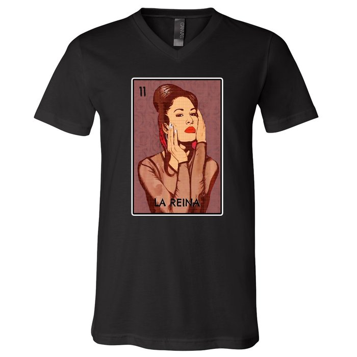 Vintage Selenas Quintanilla V-Neck T-Shirt