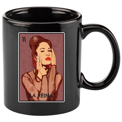 Vintage Selenas Quintanilla 11oz C Handle Ceramic Mug