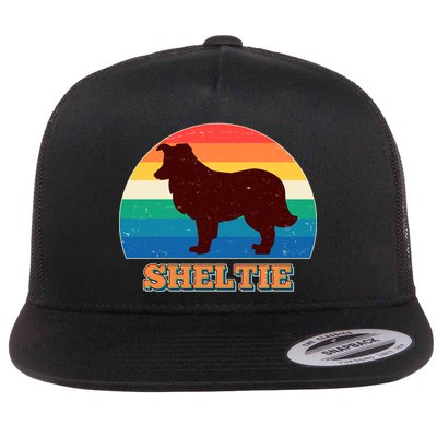 Vintage Sheltie Flatbill Hat