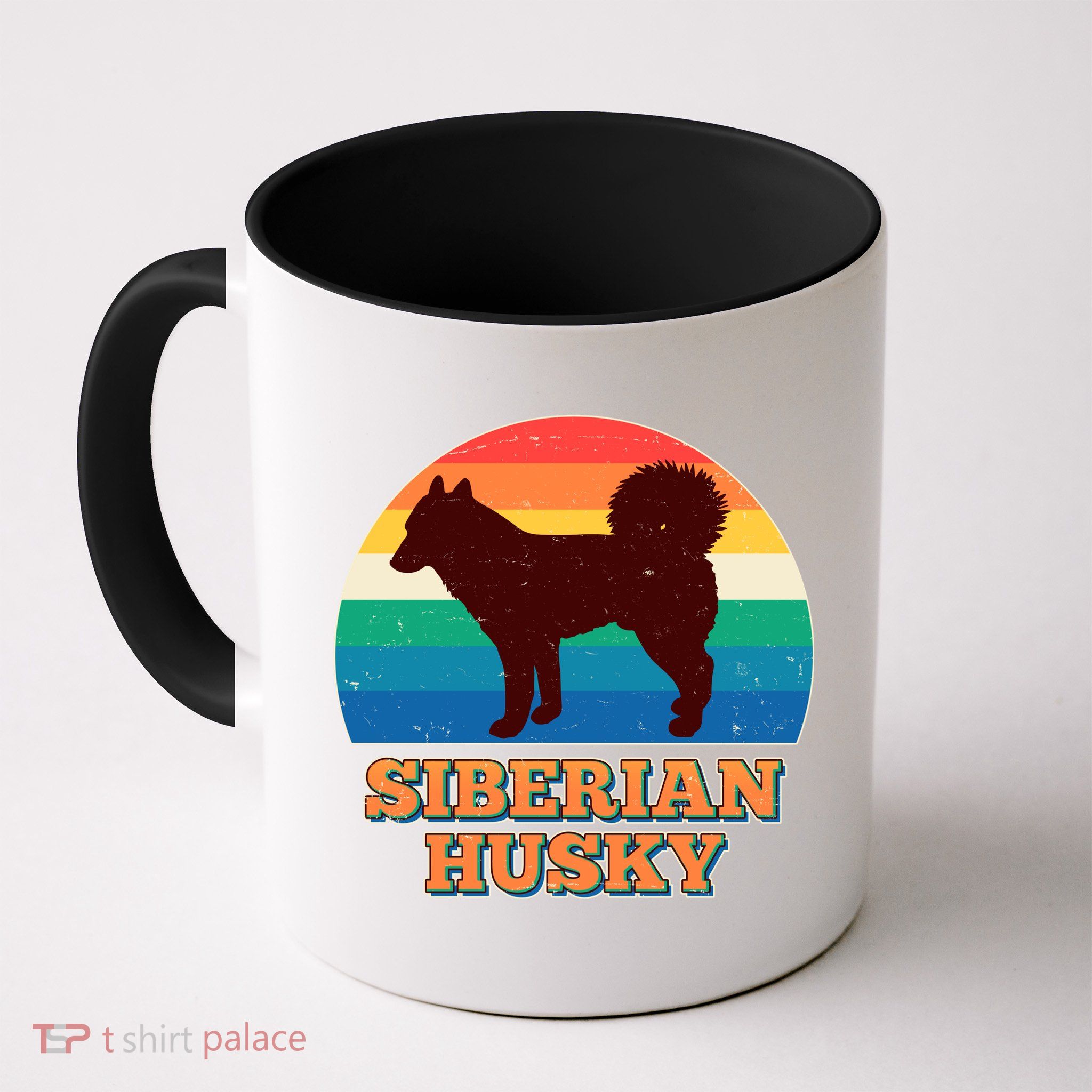 Vintage Siberian Husky Mug