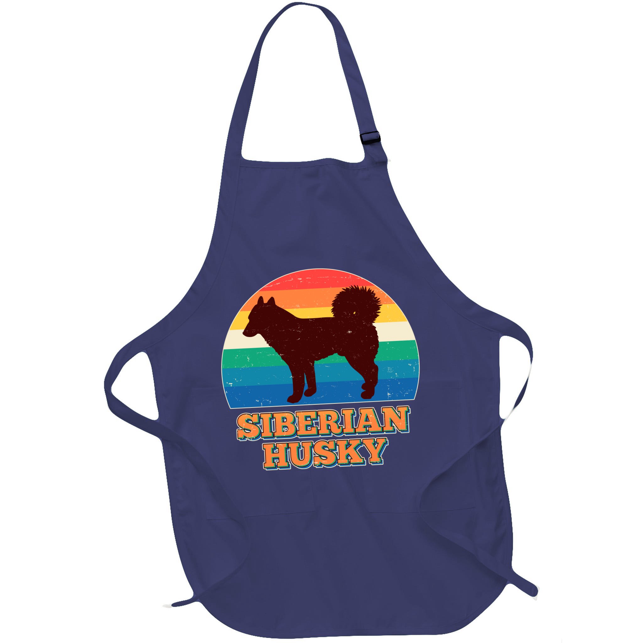 Vintage Siberian Husky Apron